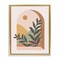 Stupell Industries Soft Boho Window View Framed Floater Canvas Wall Art Design by Nataly White